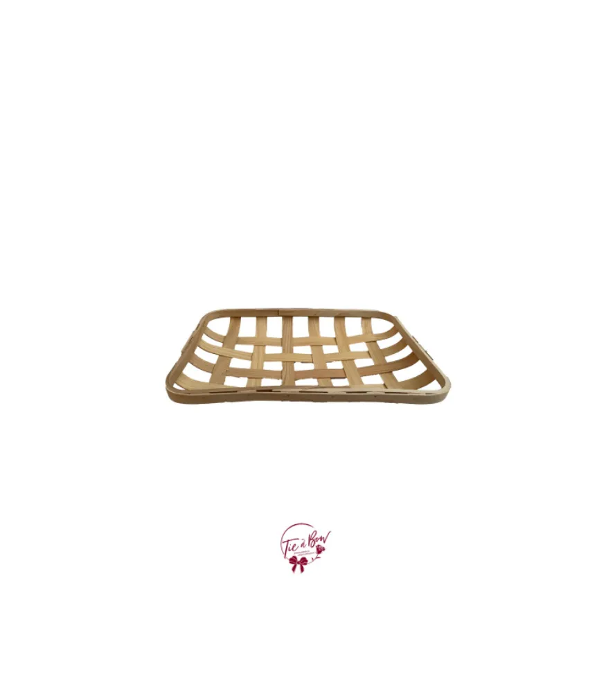 Woven Shallow Basket