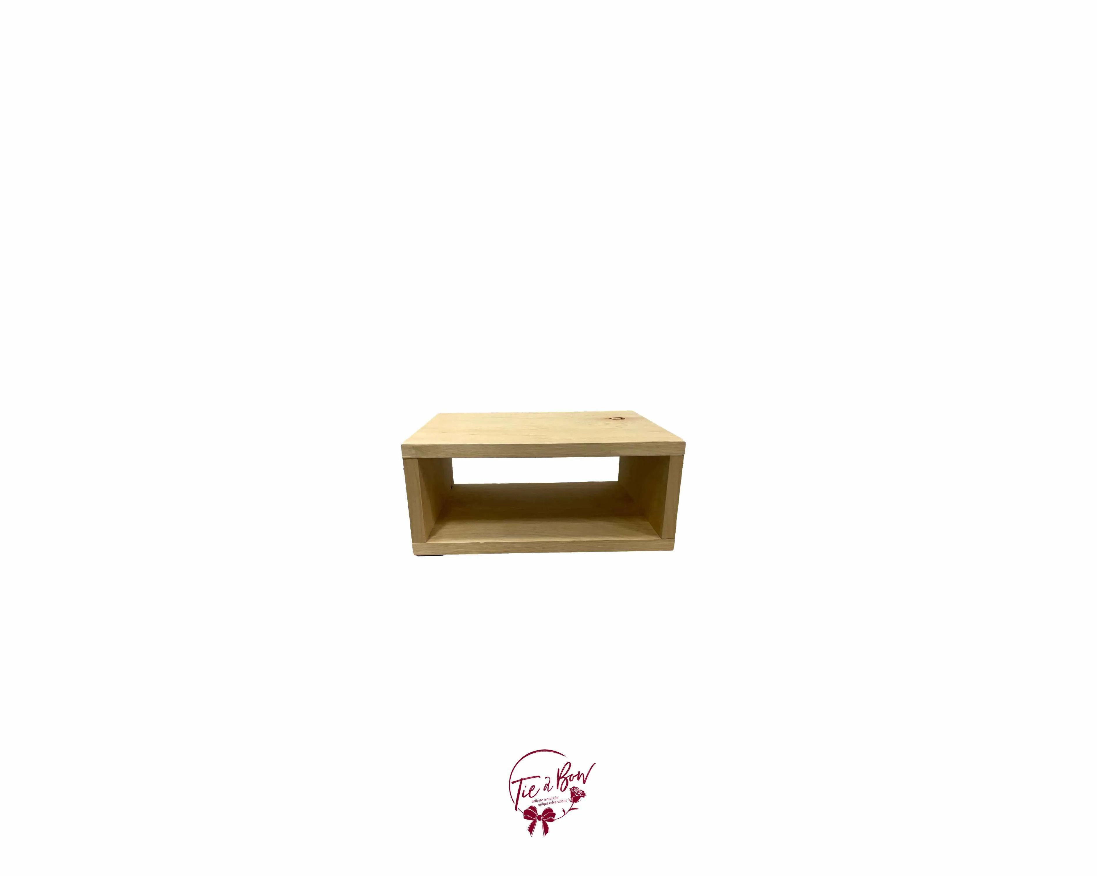 Box Riser in Light Wood (Petite)