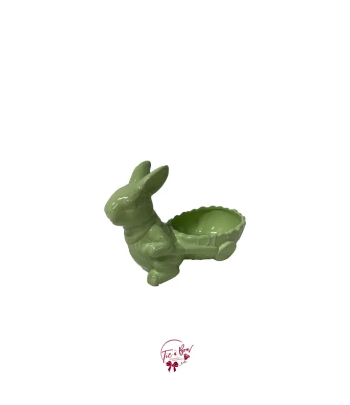 Green Bunny Vase
