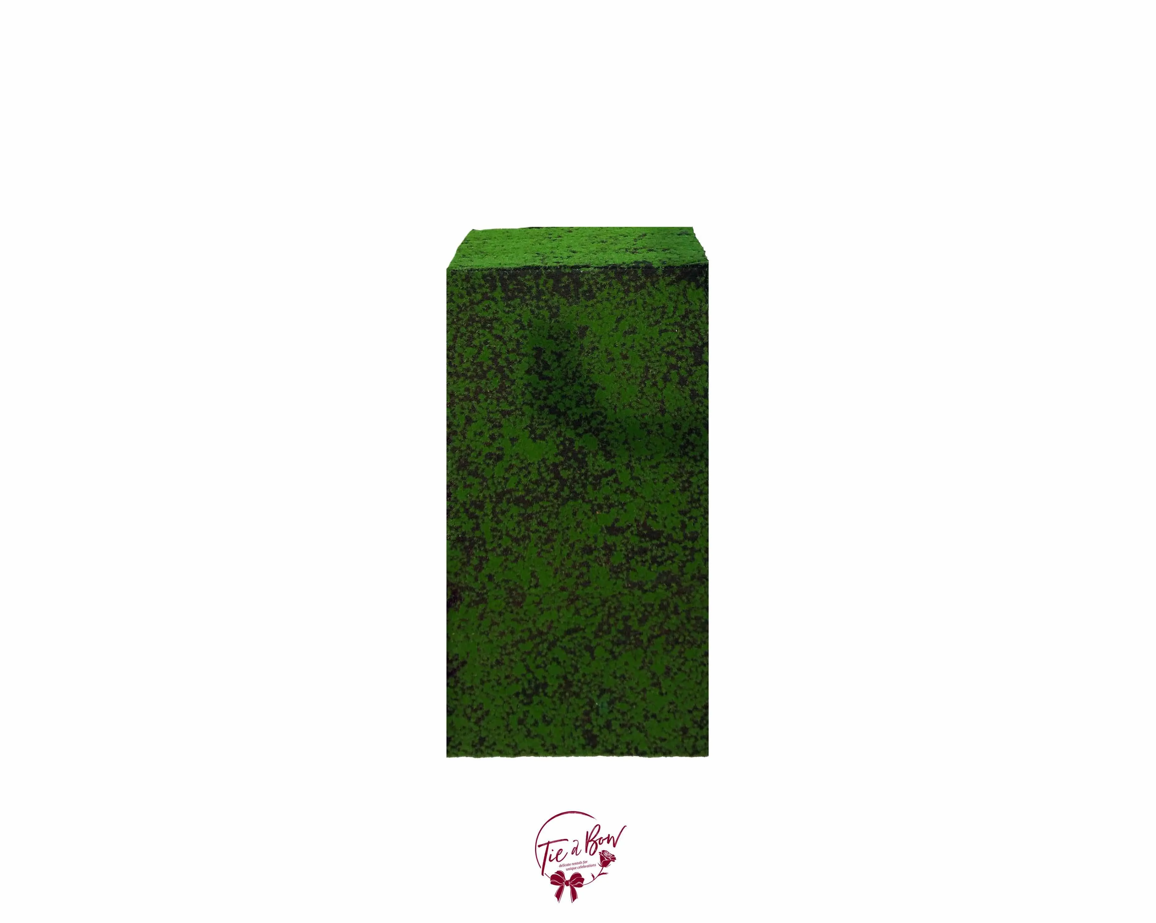 Moss Pedestal Tall 15x15x31 SALE PRICE $120