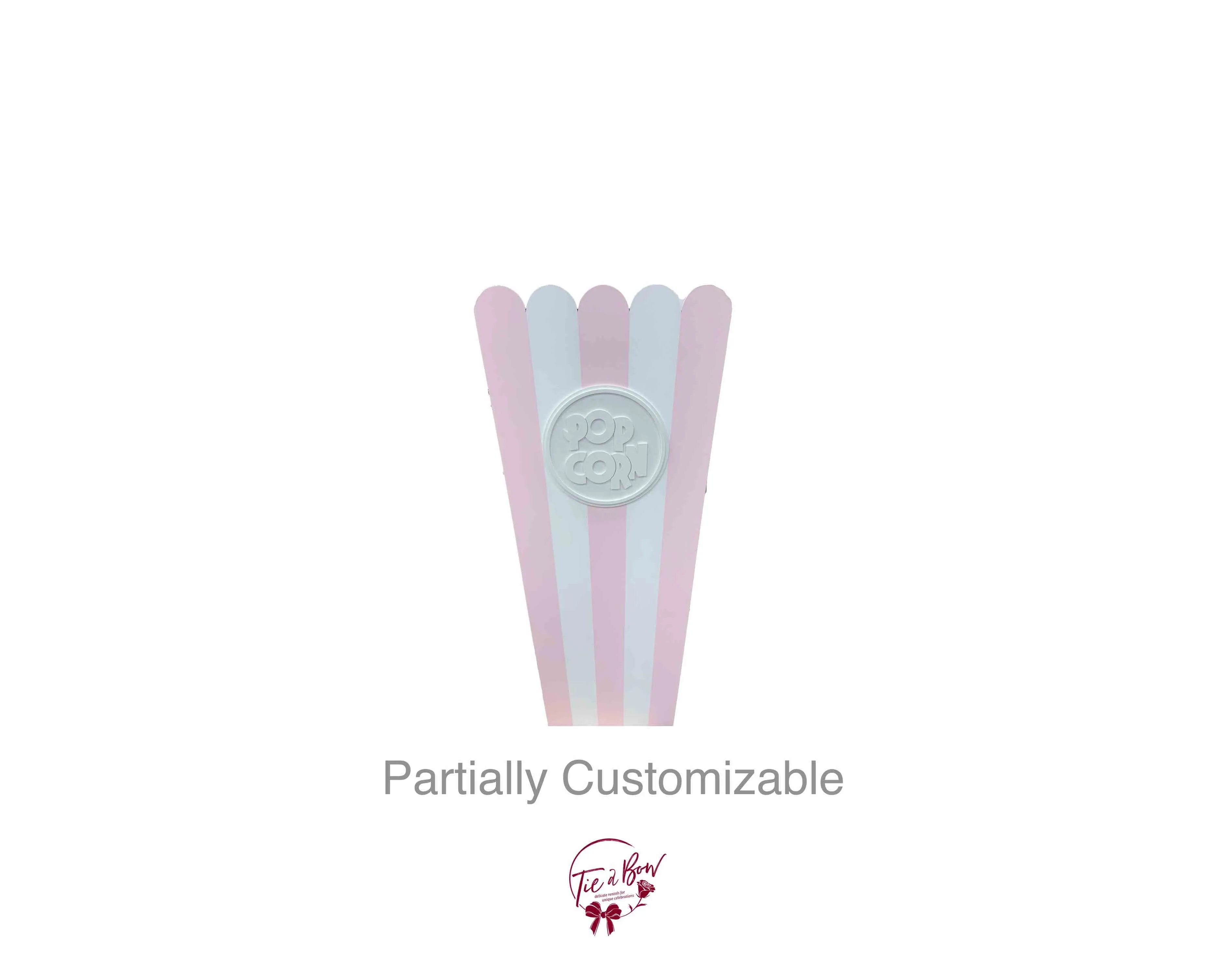 Partially Customizable Popcorn Floor Prop