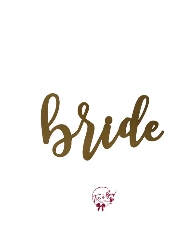 Word Bride (Golden)