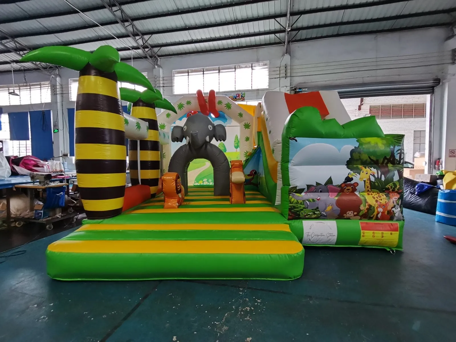Wild Jungle Bouncy Castle