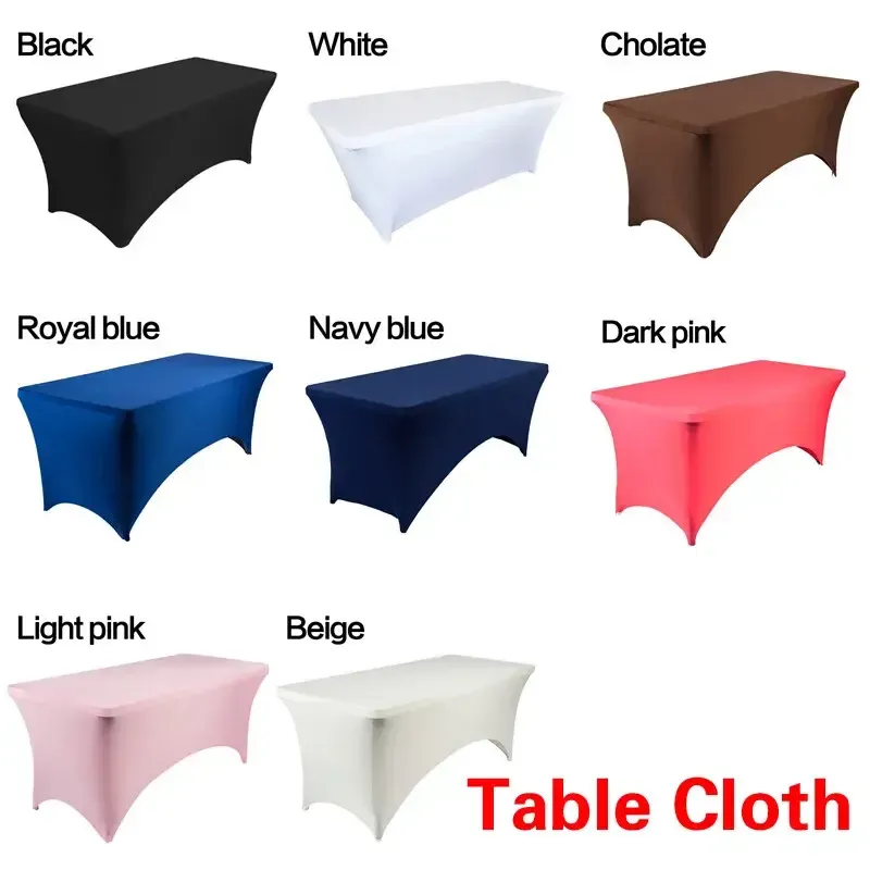 Table Cloth- Stretch 4ft Baby Blue