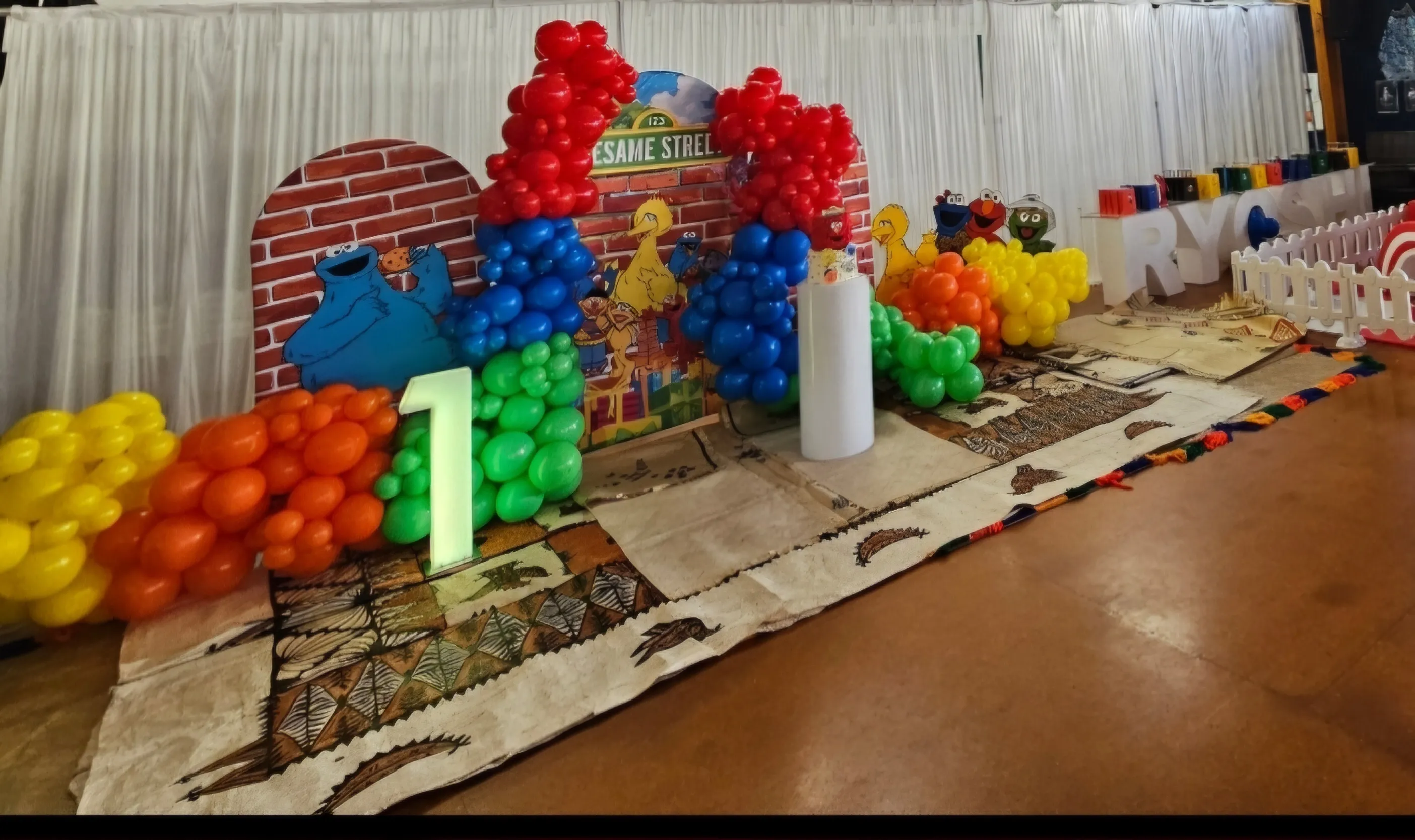 Giant LED LIGHT UP NUMBER " 1 "