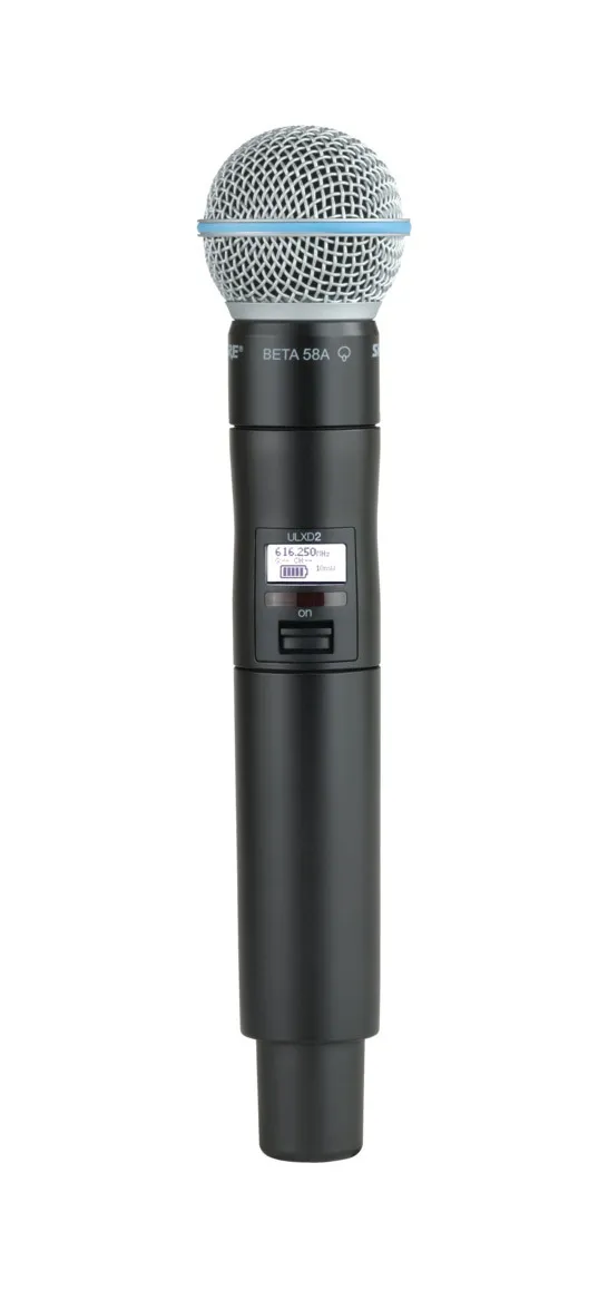 Shure Beta 58 wireless mic