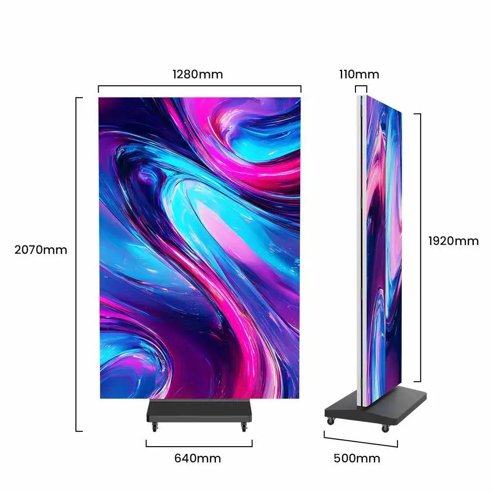 Tri Fold LED Wall