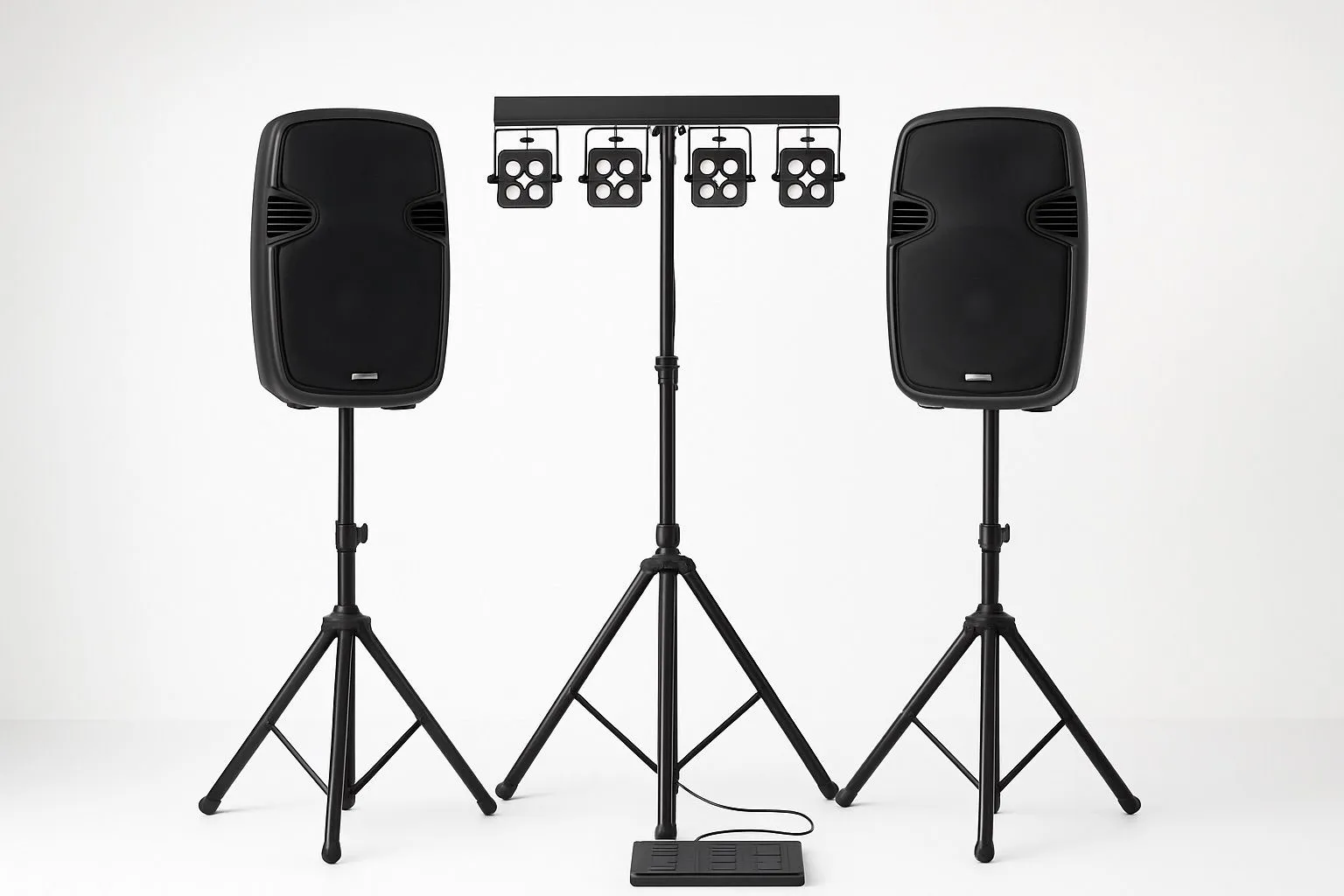 Komplettset Sound und licht für 100 Personen