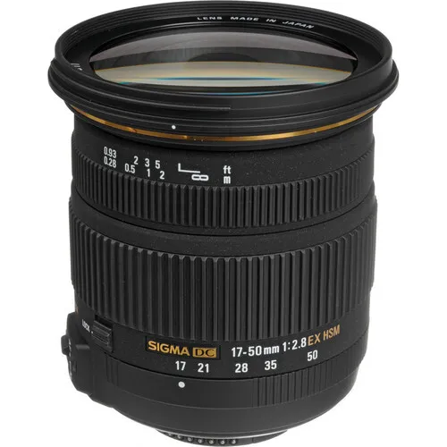 Sigma 17-50mm f/2.8 Lens for Canon EF