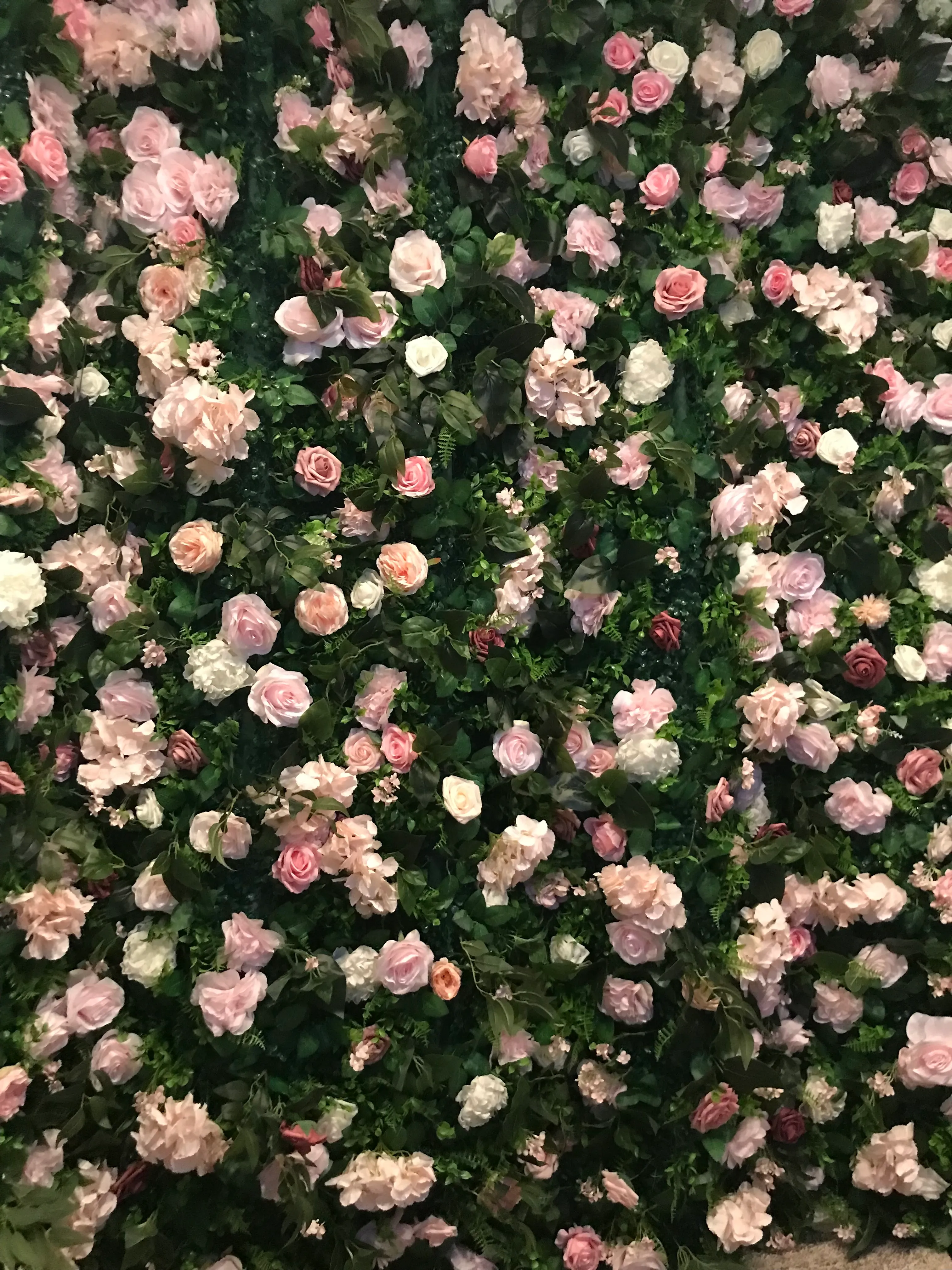 Blush Bloom Flower Wall