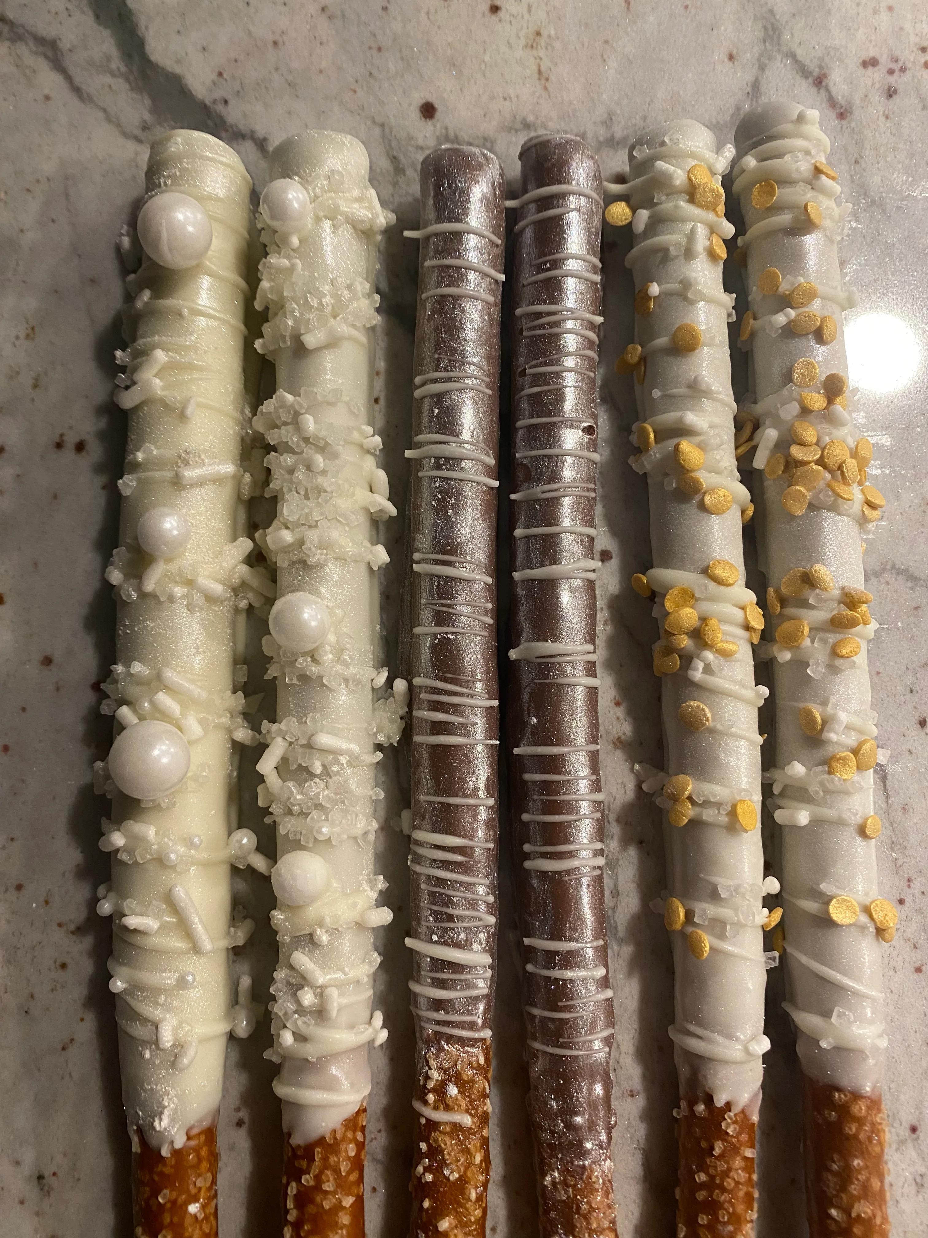 Chocolate Pretzel Rods