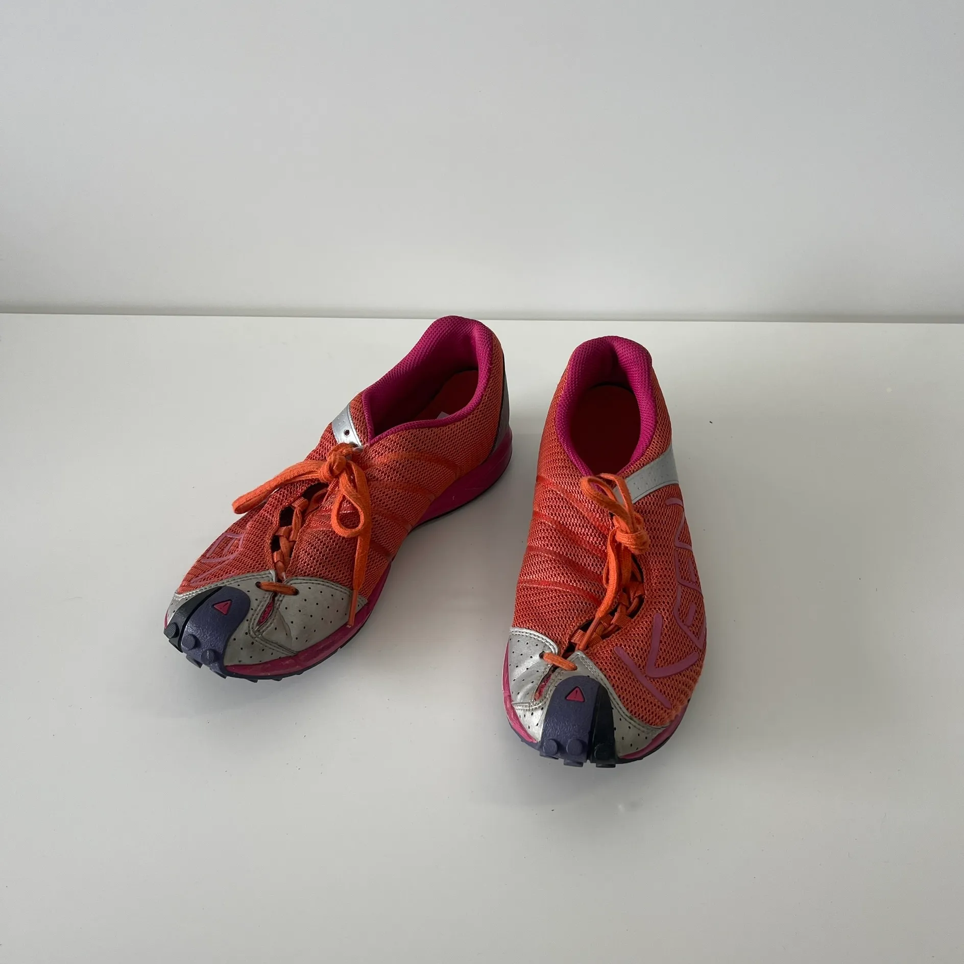 Sports Shoes Soccer Orange/Black/Silver