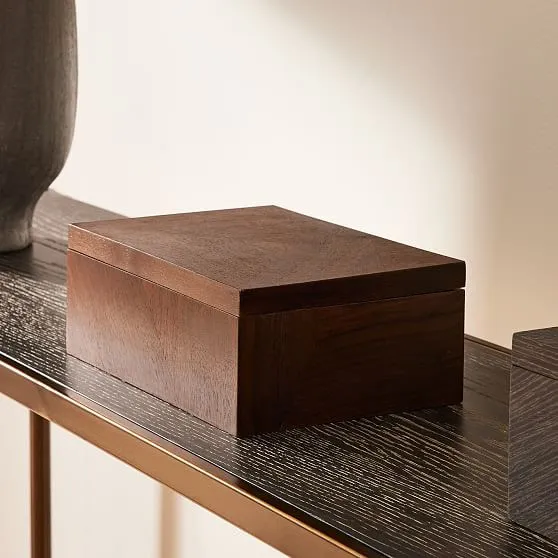 Trinket Box - Cherry Wood - Large