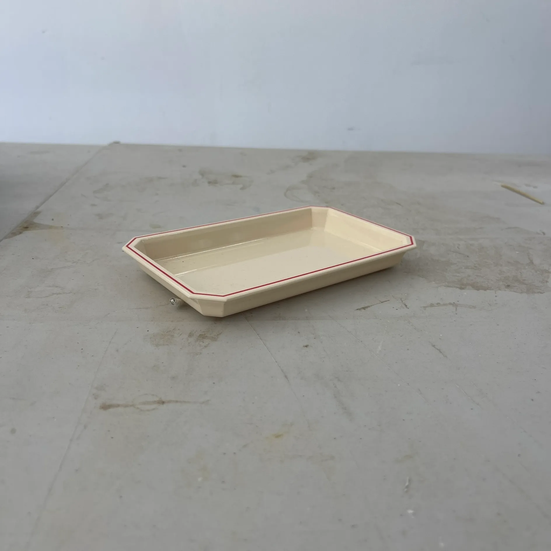 Vintage Plastic Butter Dish