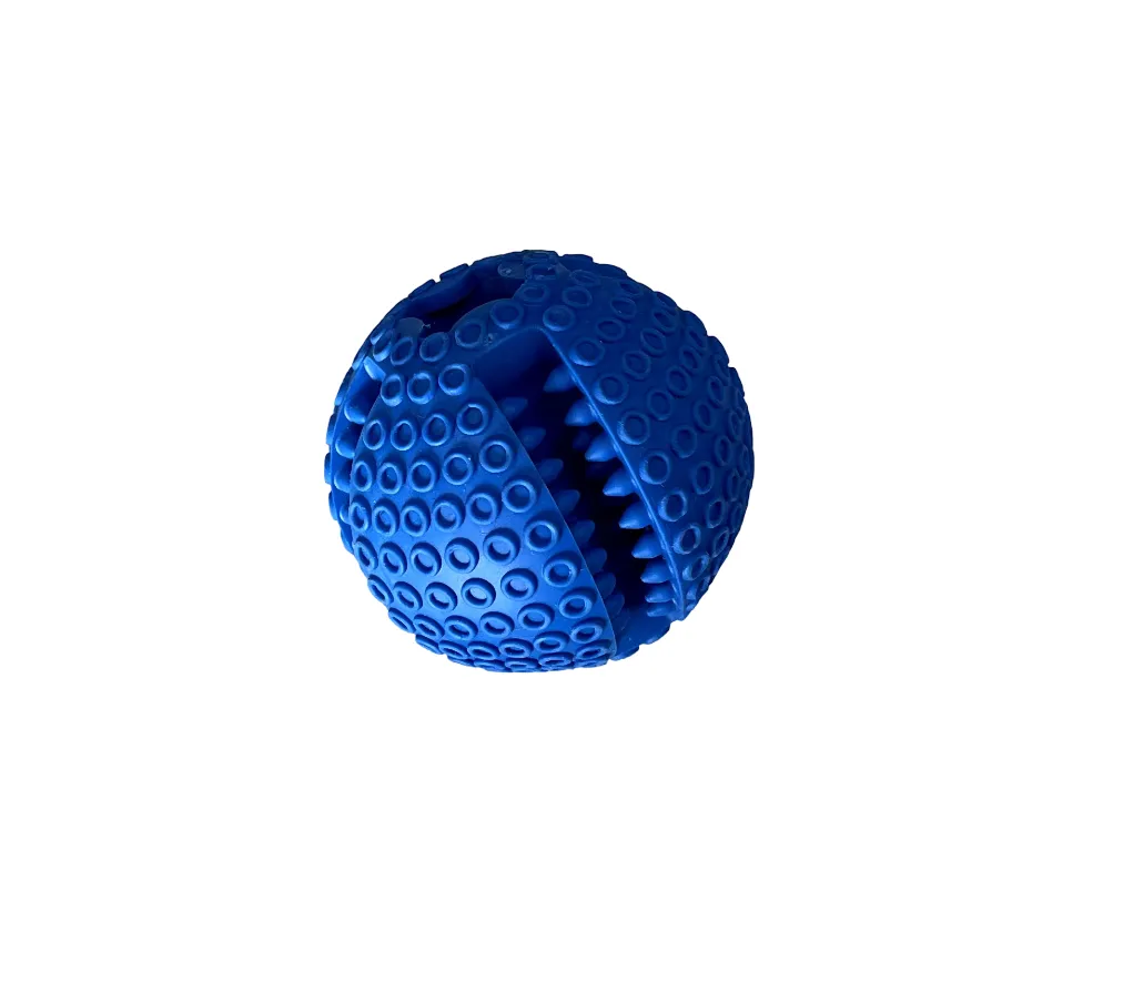 Dog Toy Throw Ball Blue