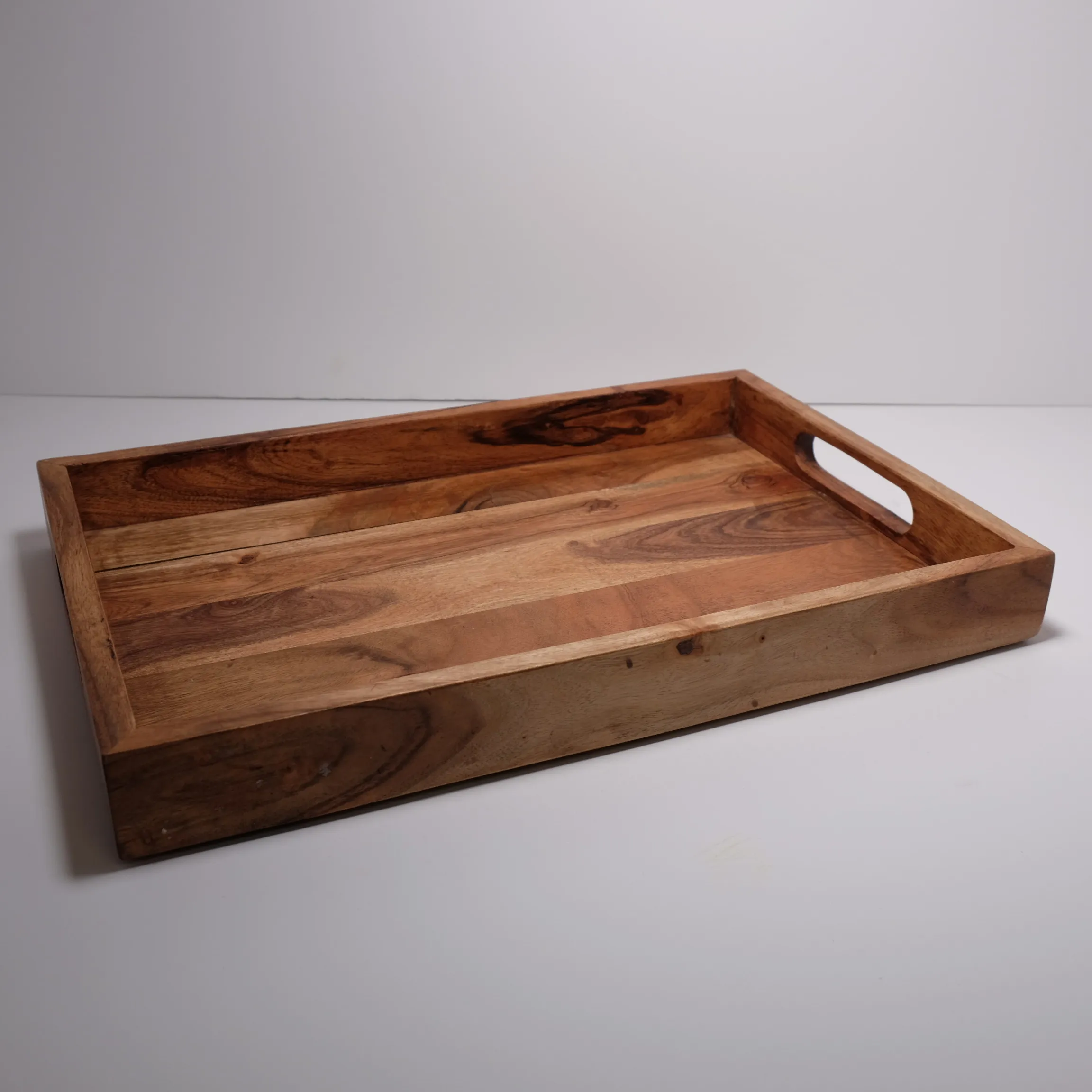 Decorative Tray - Rectangular Mango Wood