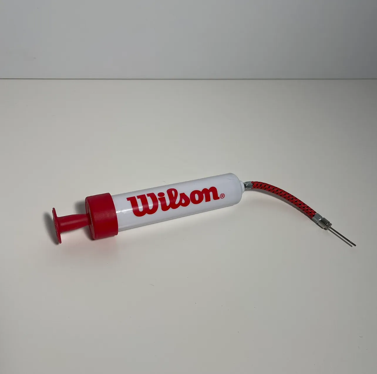 Bike Pump - Red & White