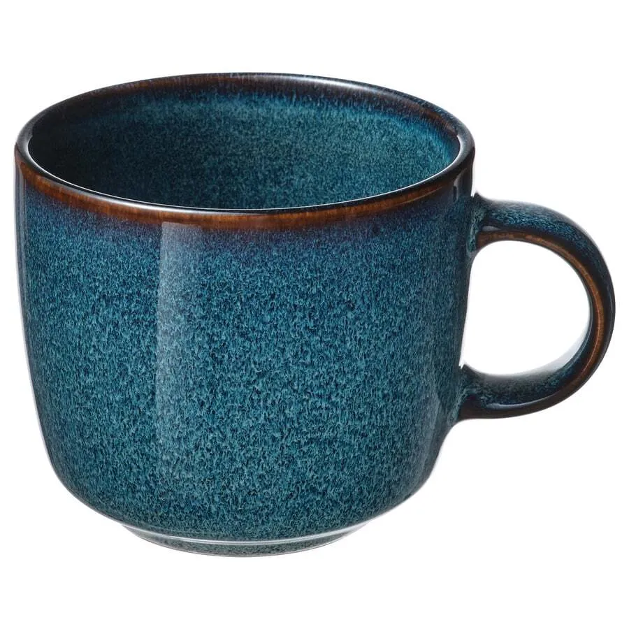 Blue Grainy Mug