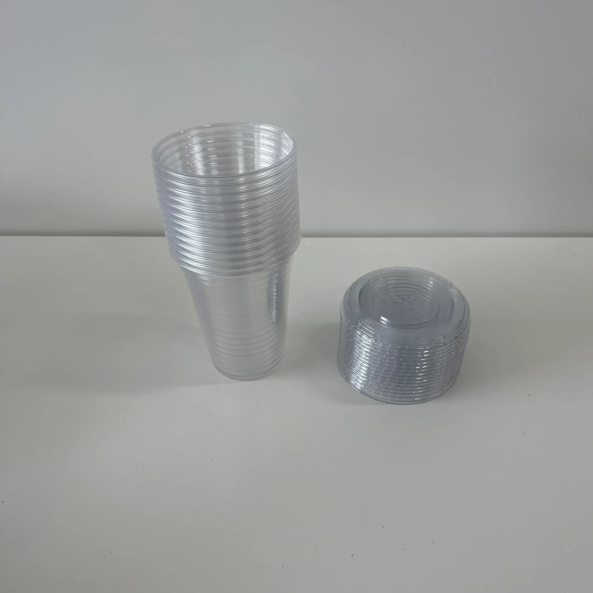 Plastic Cups Clear