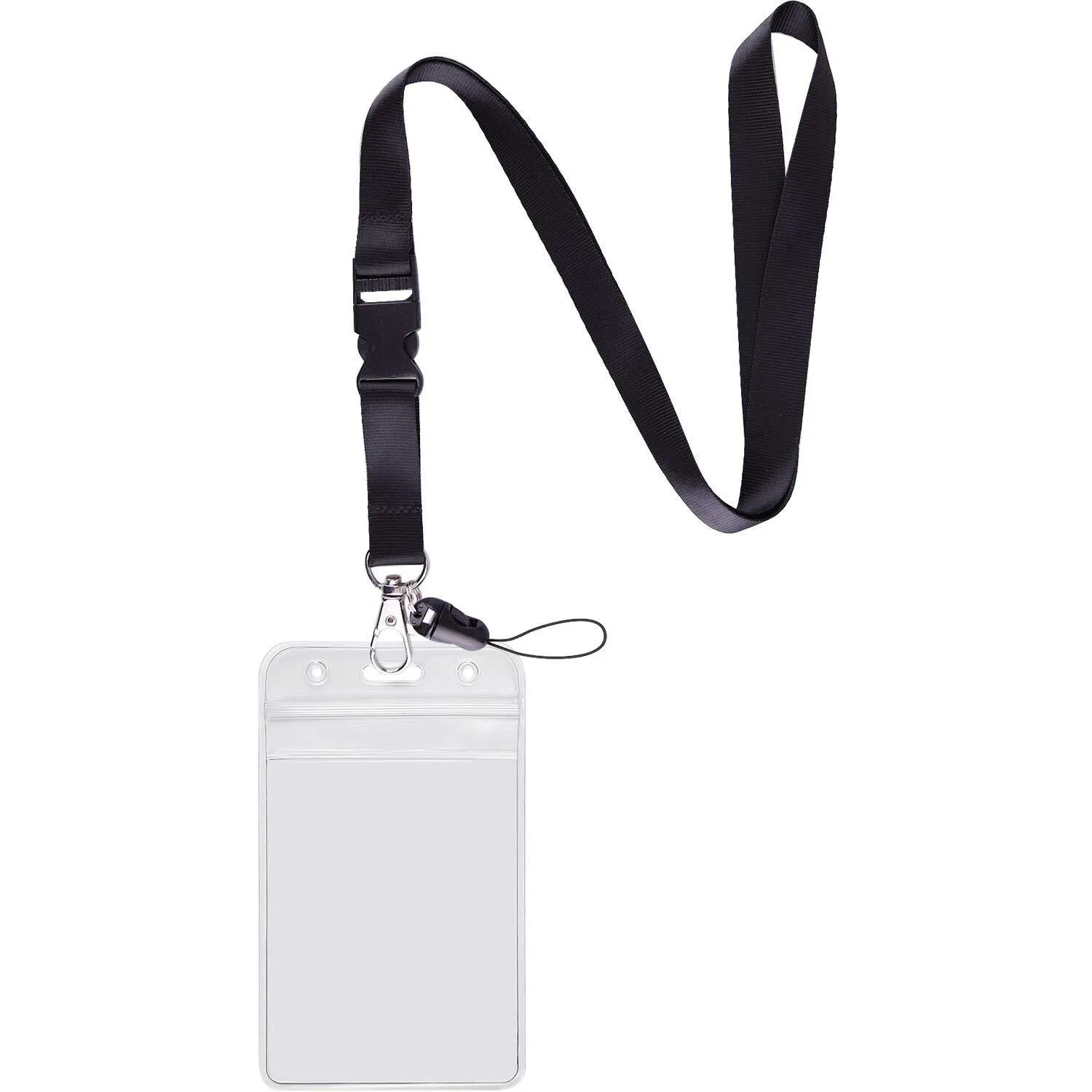 Neck Strap Lanyard Black