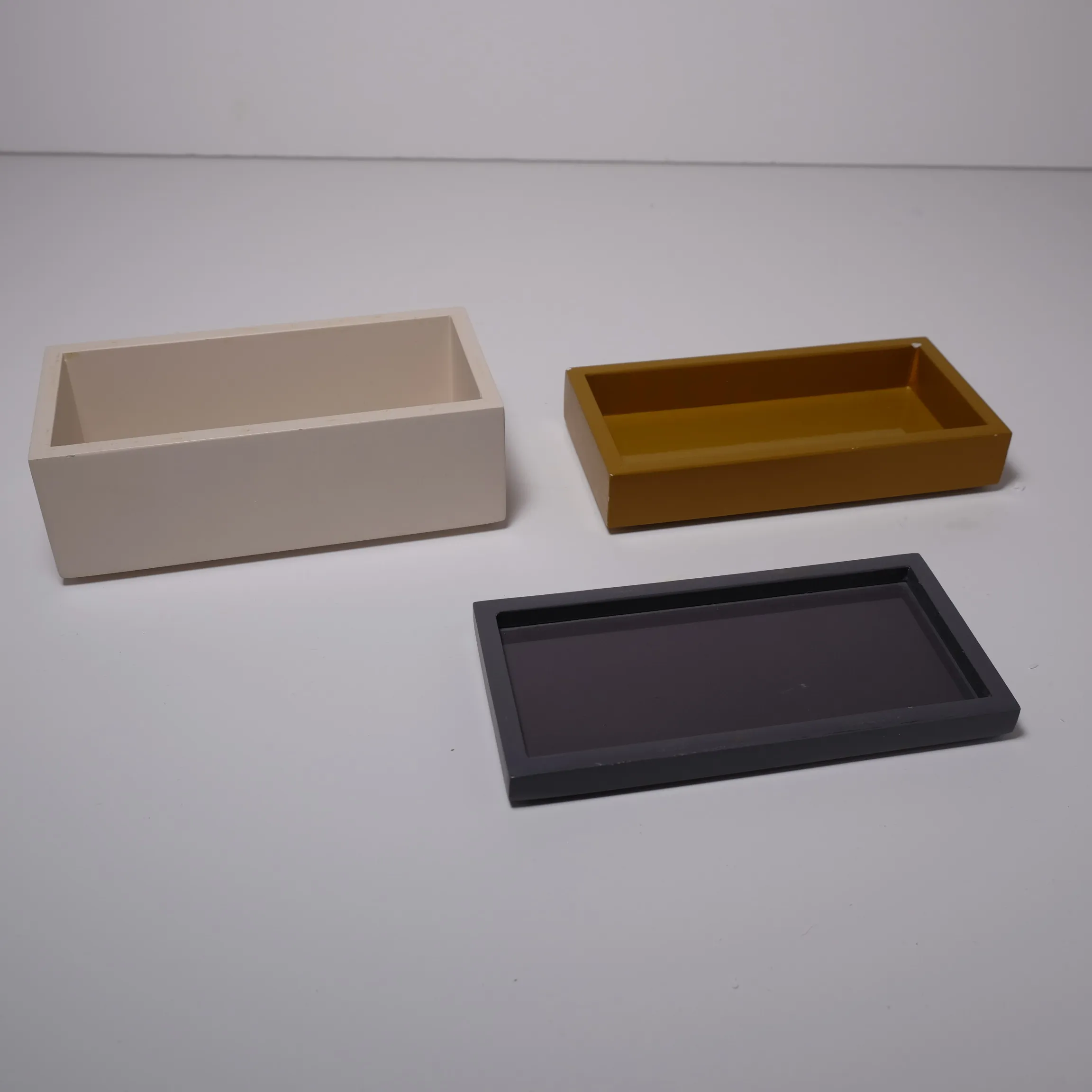 Catchall - Beige Gray Caramel - 3pc