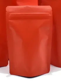 Standing Craft Bag Red