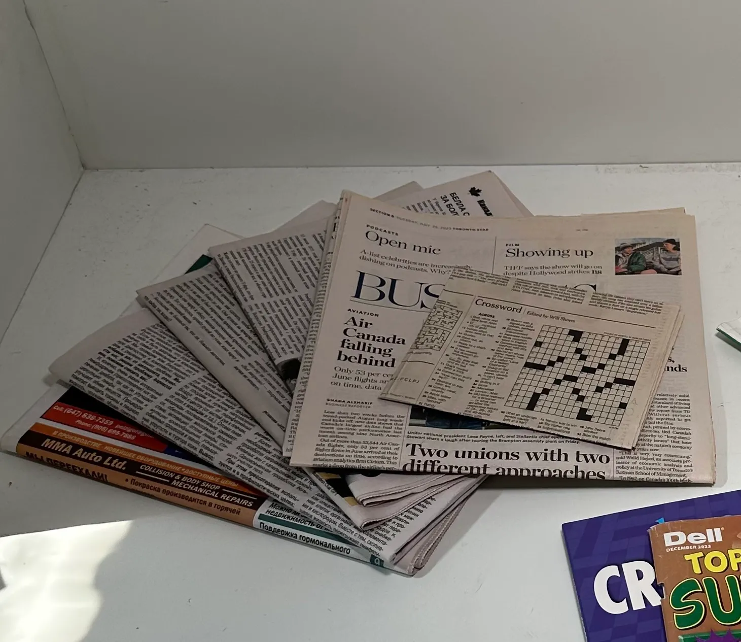 Newspapers - Assorted