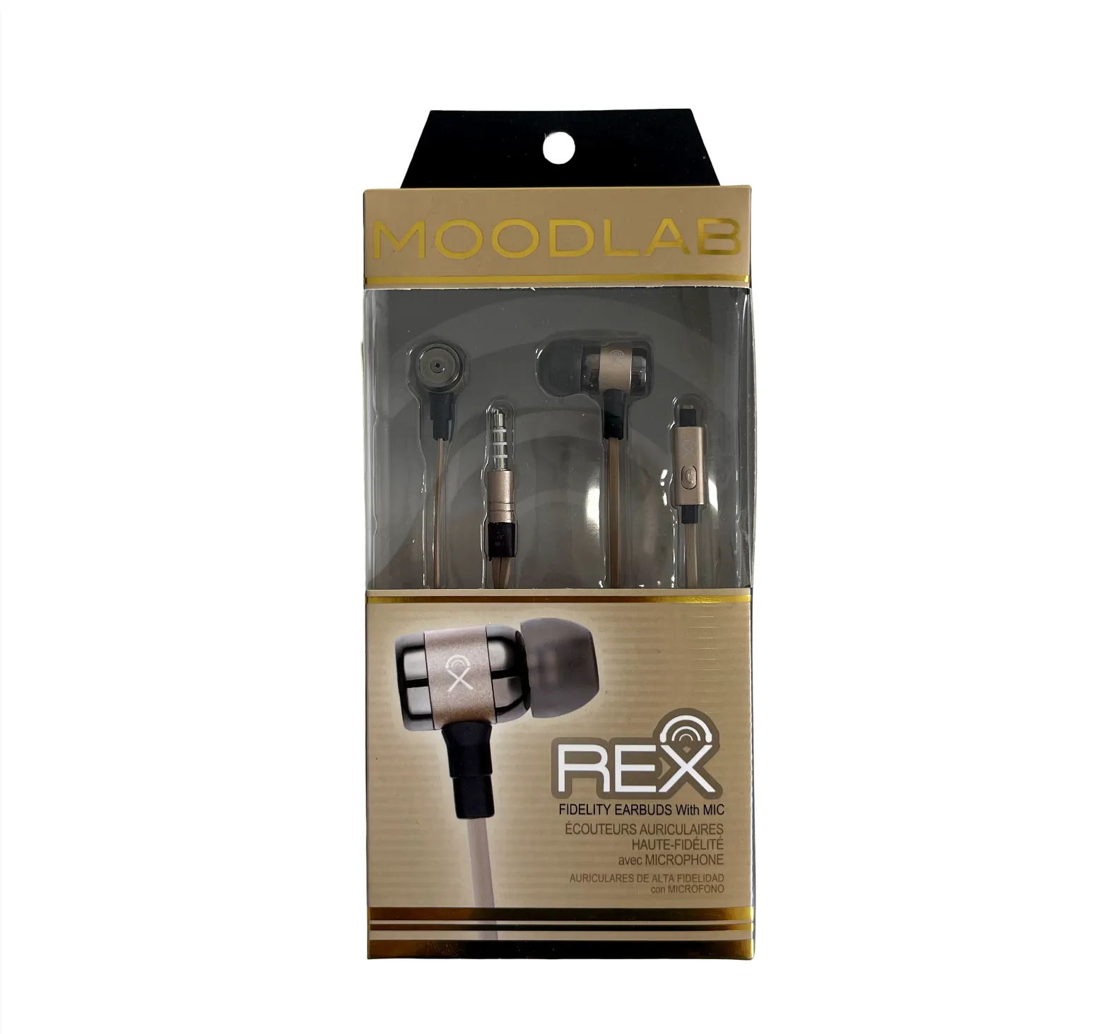 Earphones - Gold w/ Black Elements