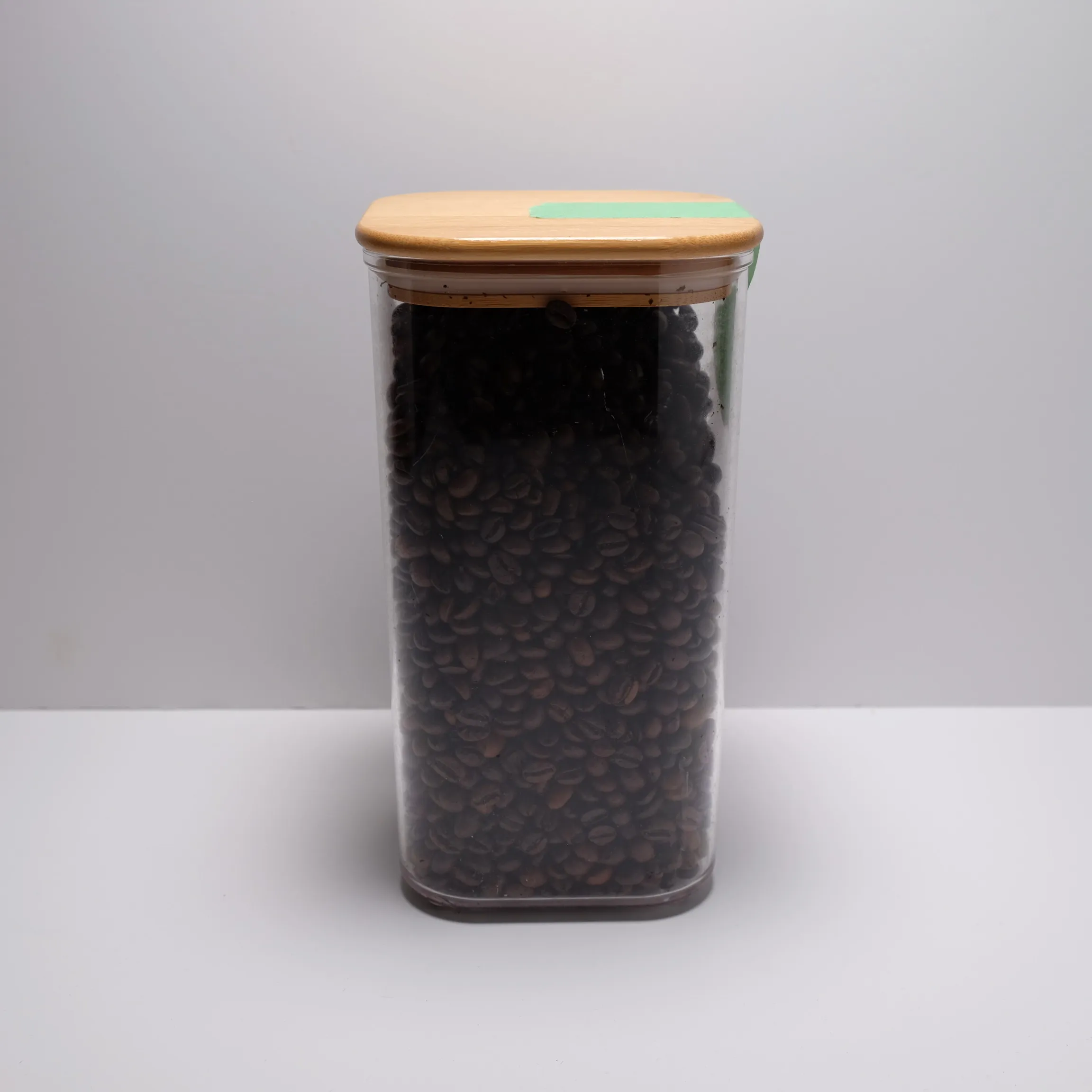 Canister Coffee - Wood Top