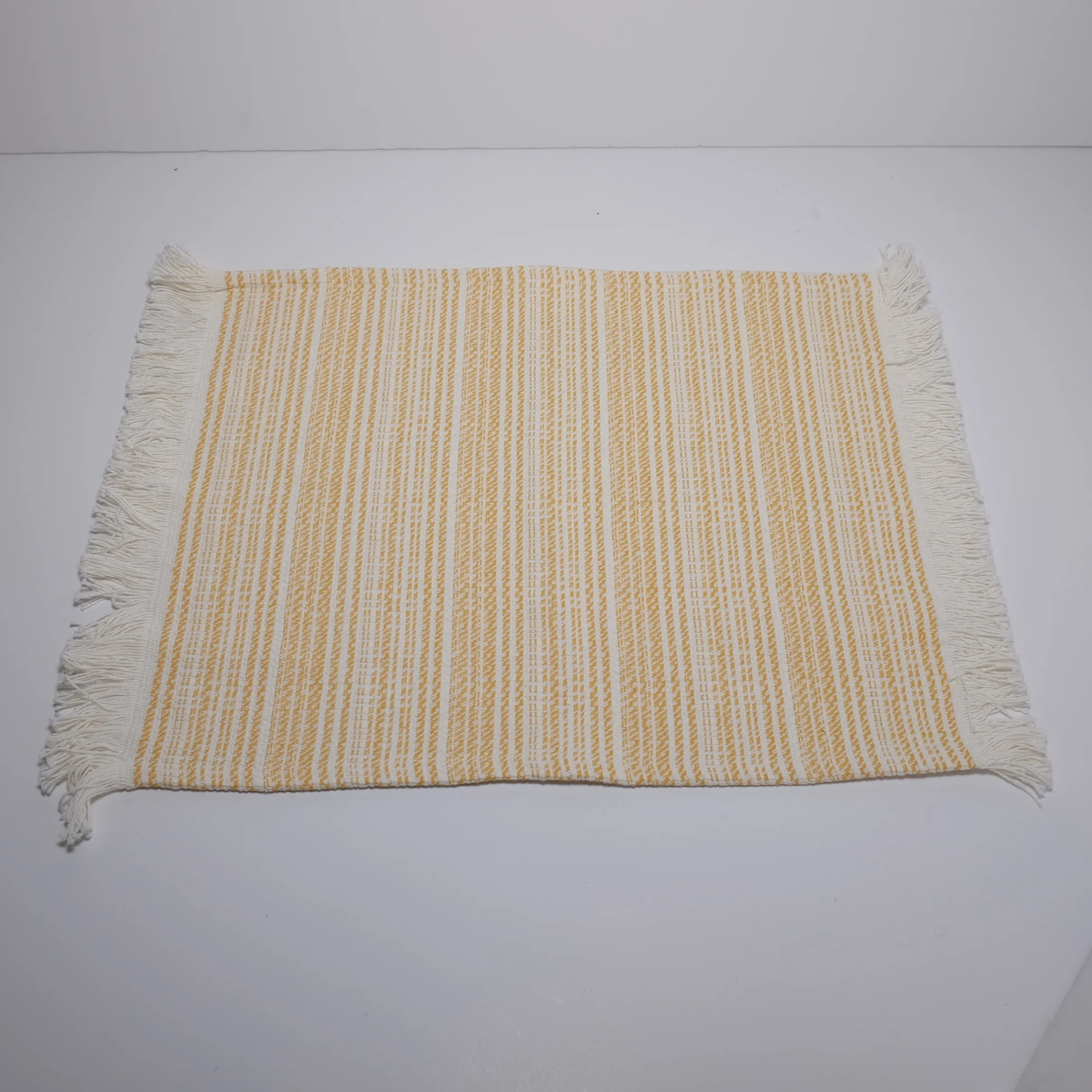 Placemat - Striped Yellow - 8pc