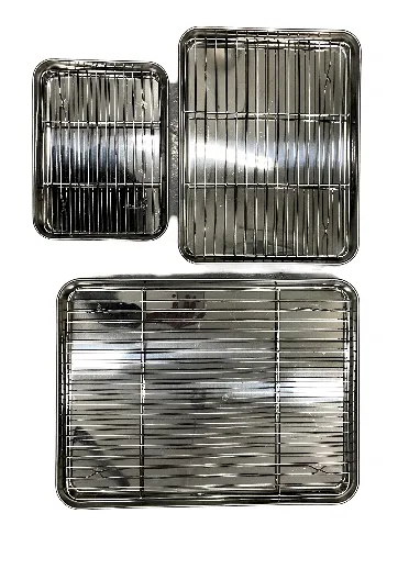 Baking Pan Mesh Insert Set of 3