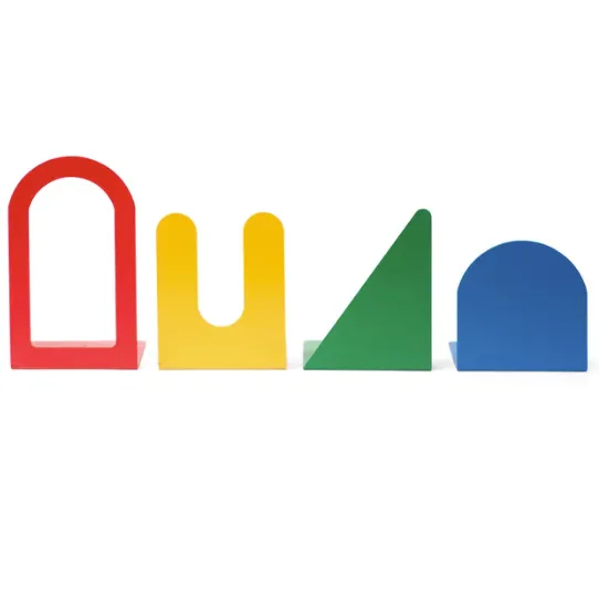 Bookend Set of 4 - MOMA Colourful Arches