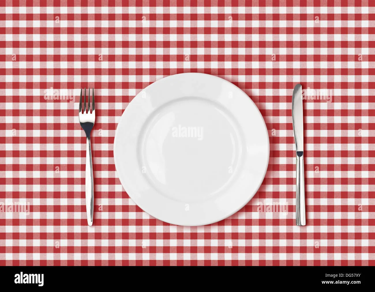 Tablecloth Picnic Checkred Red&White