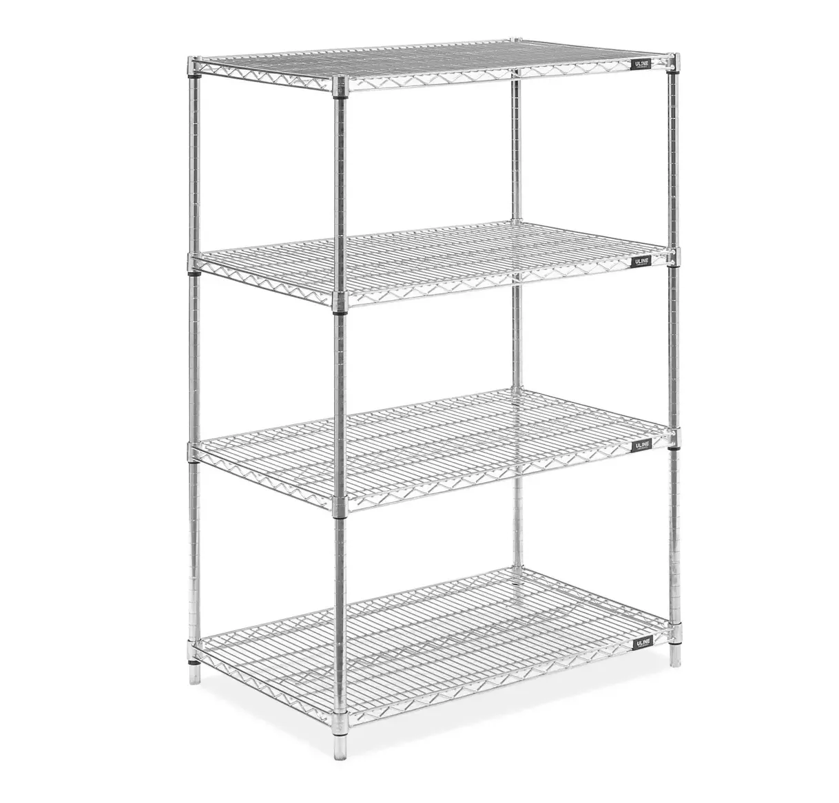 Wire Shelf Racking - 4 Tier