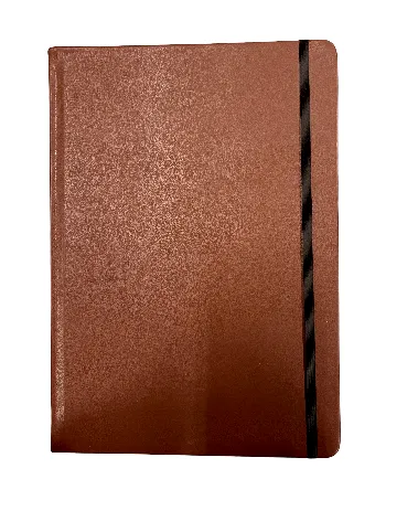 Notebook Leather Brown Big