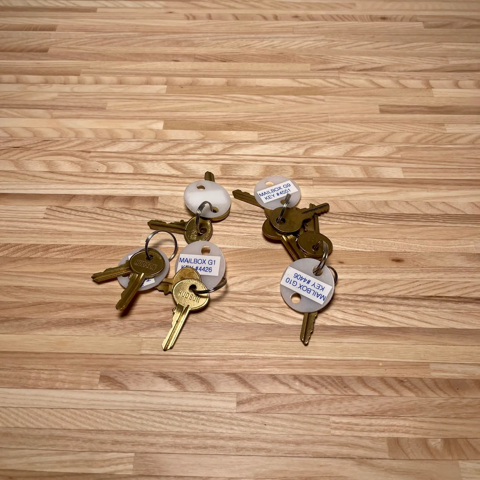 Mailbox Keys