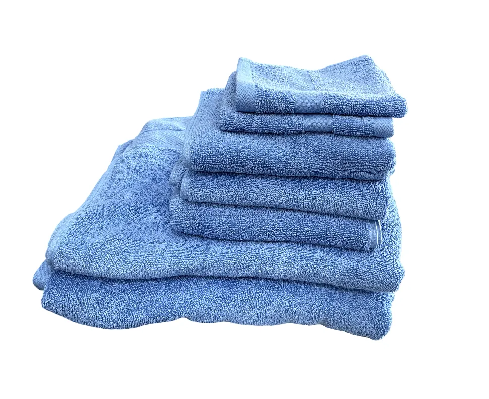 Towels Blue (Set of 7)