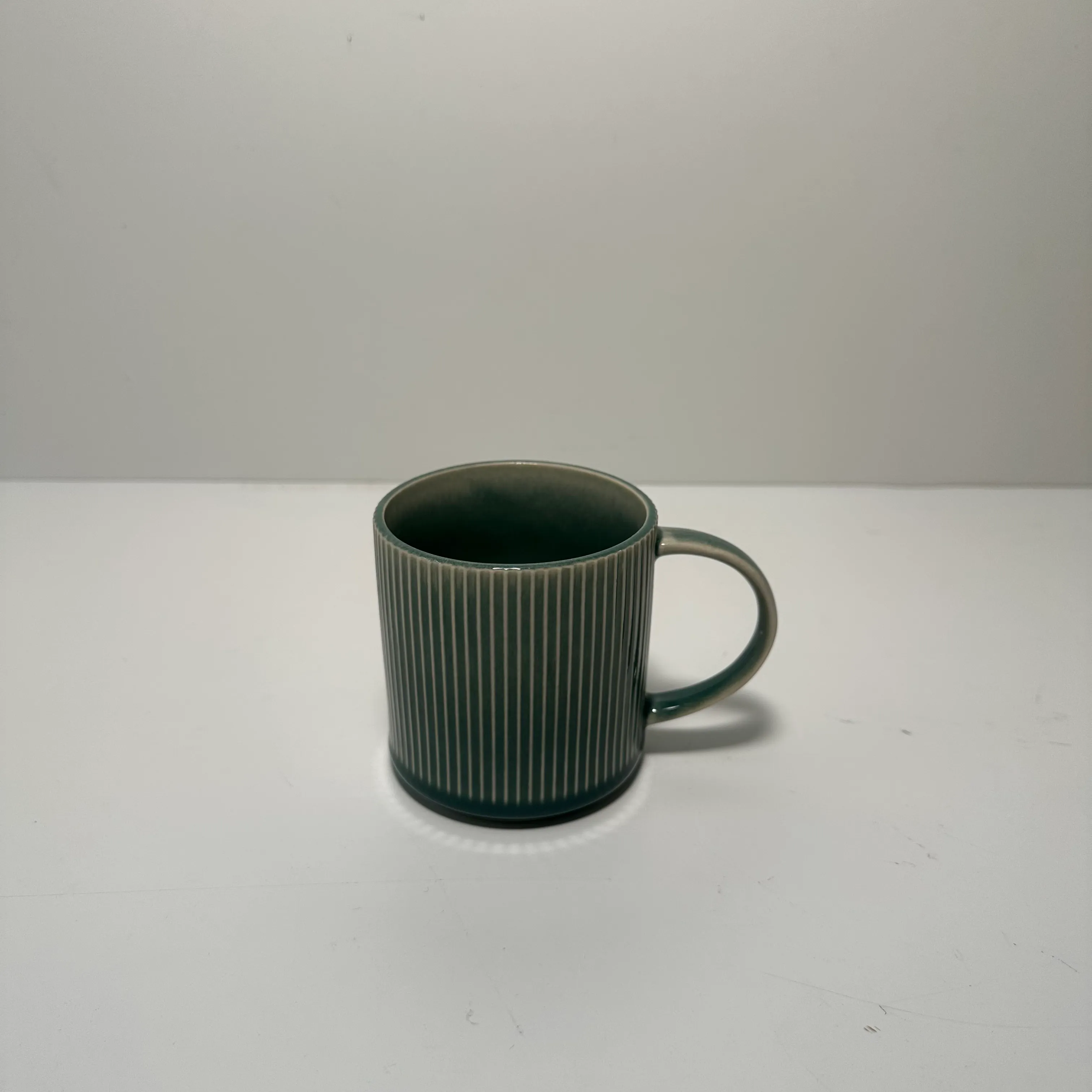 Mug - Striped - Green