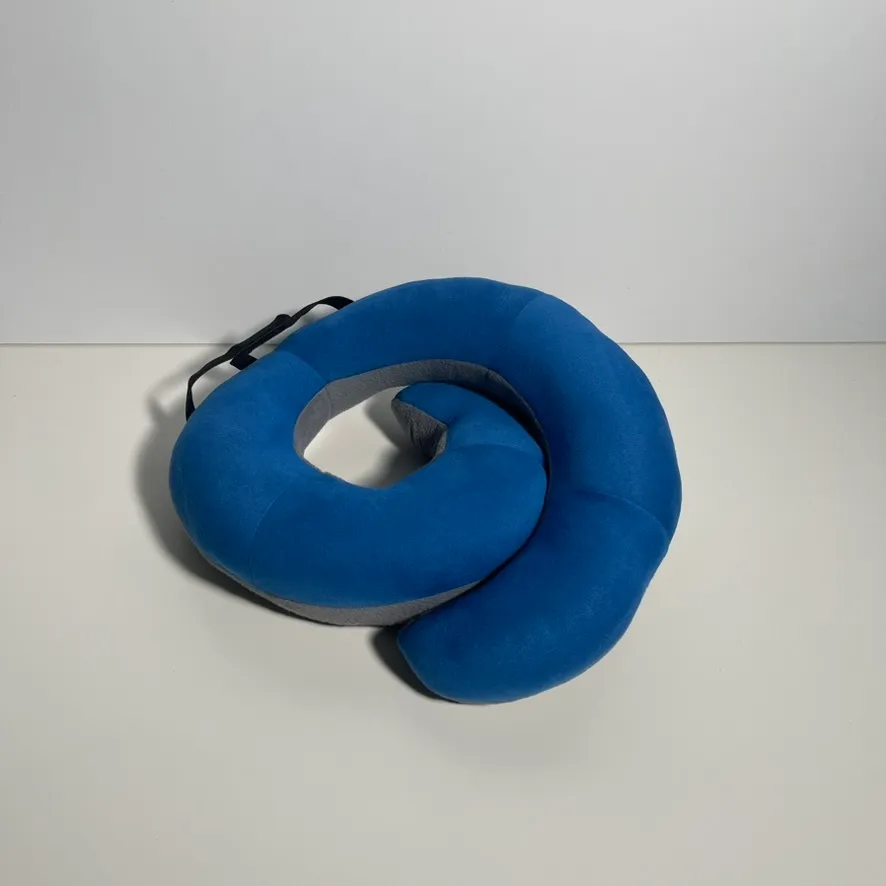 Travel Neck Pillow - Wrap-And-Rest - Blue