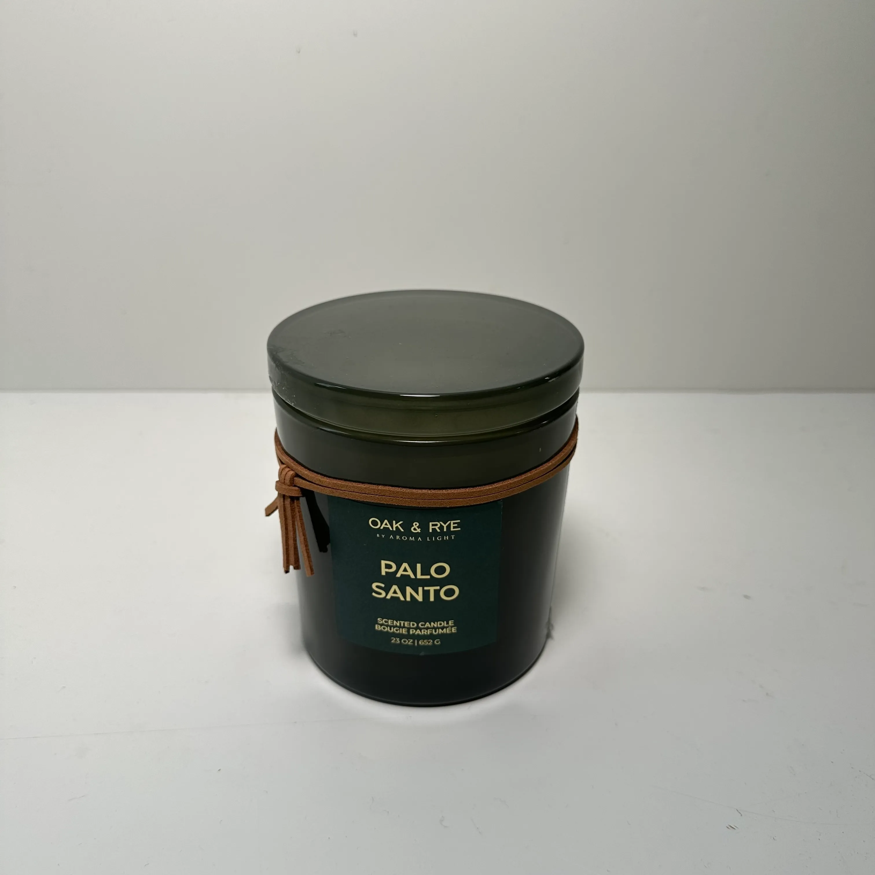 Candle - Palo Santo - Dark Green