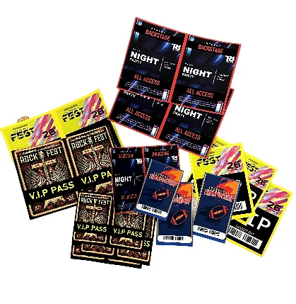 Event Tickets Assorted