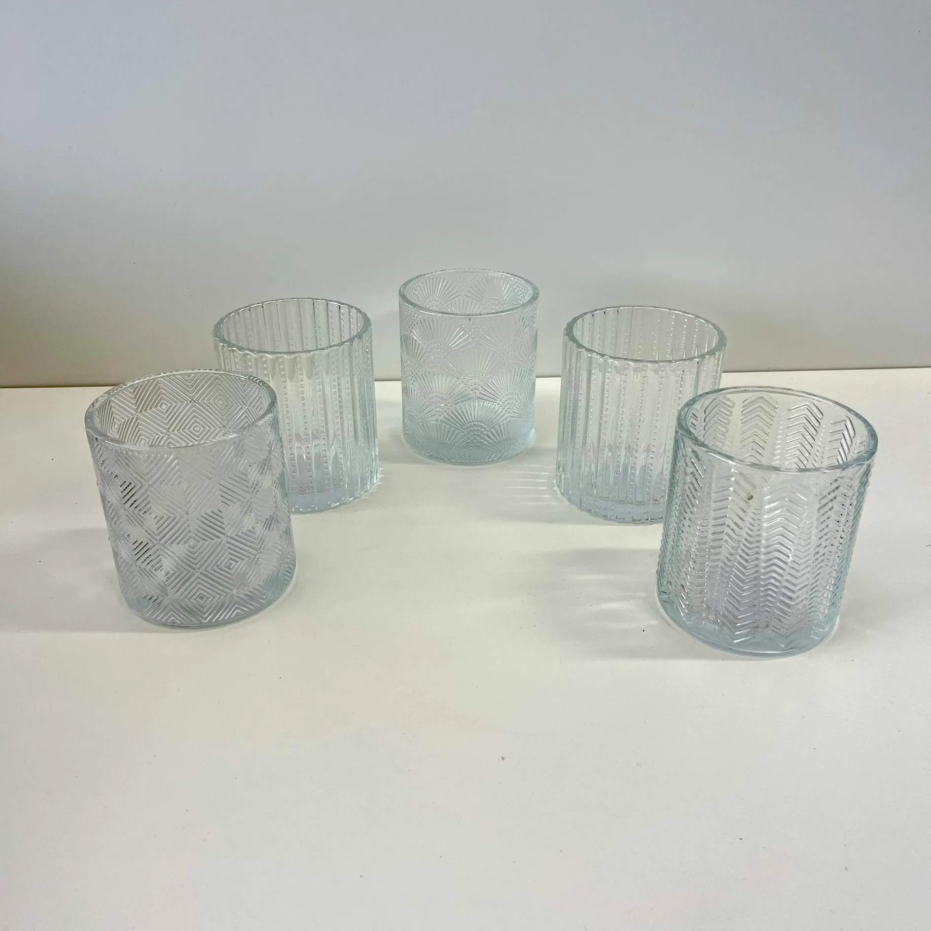 Decorative Glasses - Set of 5