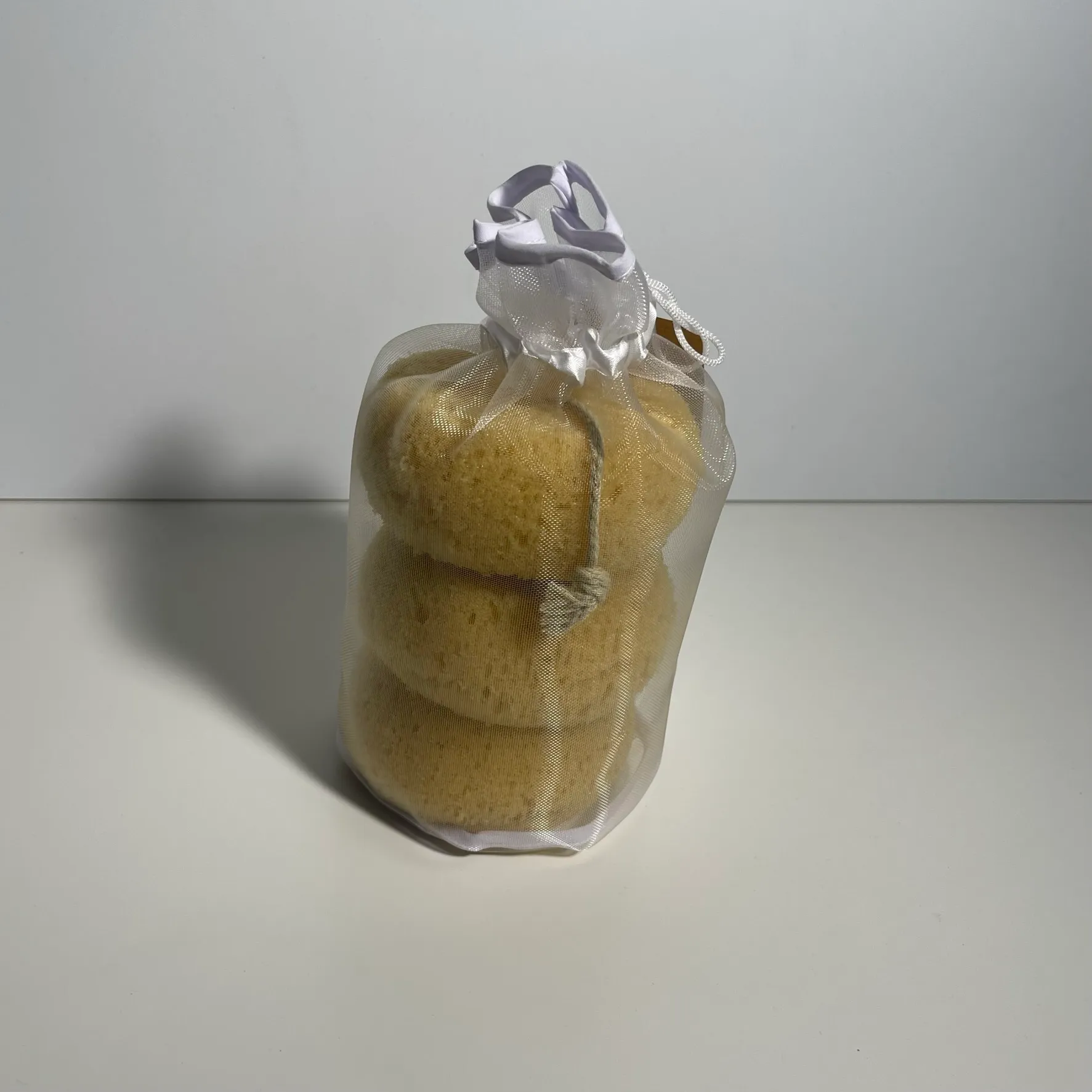 Pack of Three Yellow Sponges