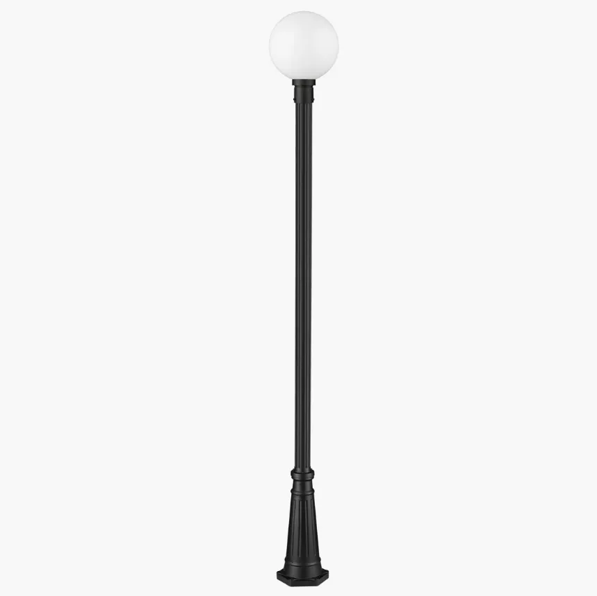 Lamp Post - Circular Top