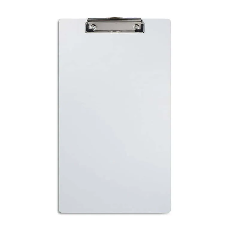 Legal Size Aluminium Clipboard