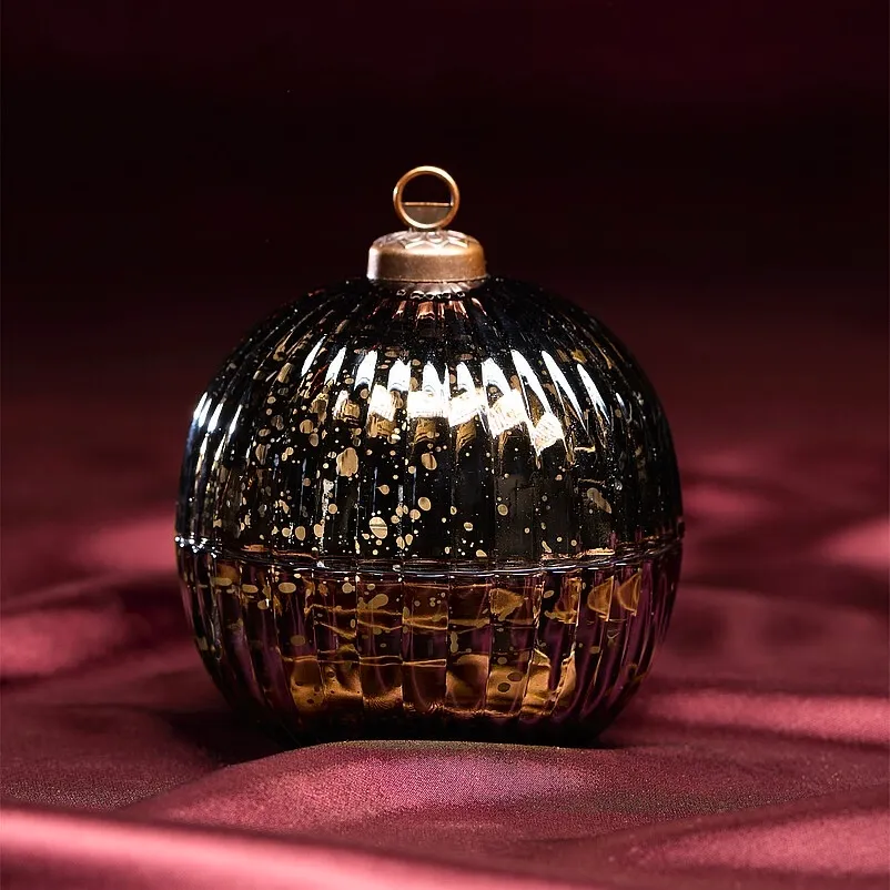 Christmas Bauble Candle - Smokey
