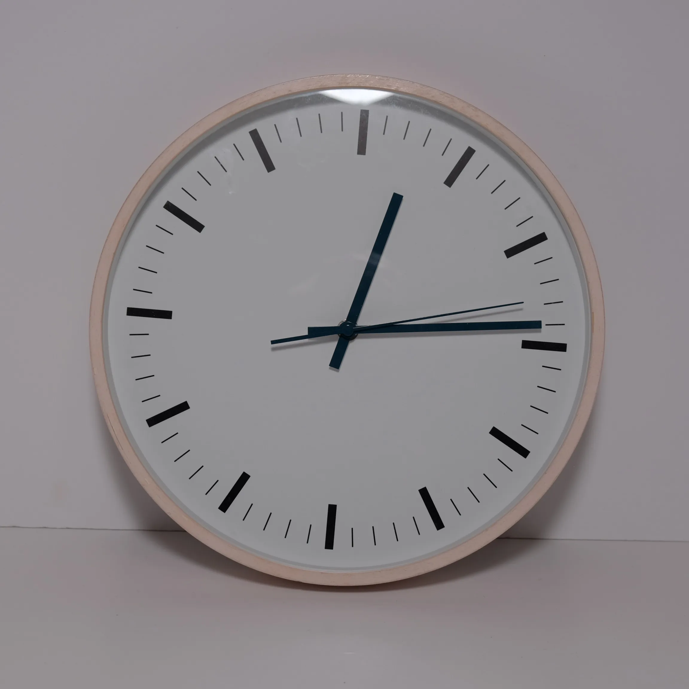 Clocks - Pink Frame Teal Hands