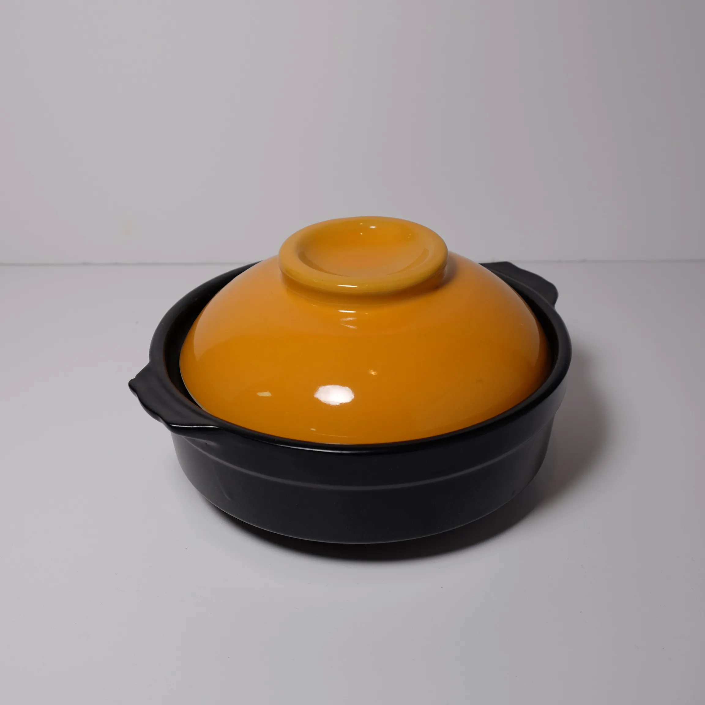 Stone Bowl - Yellow Top - 2pc