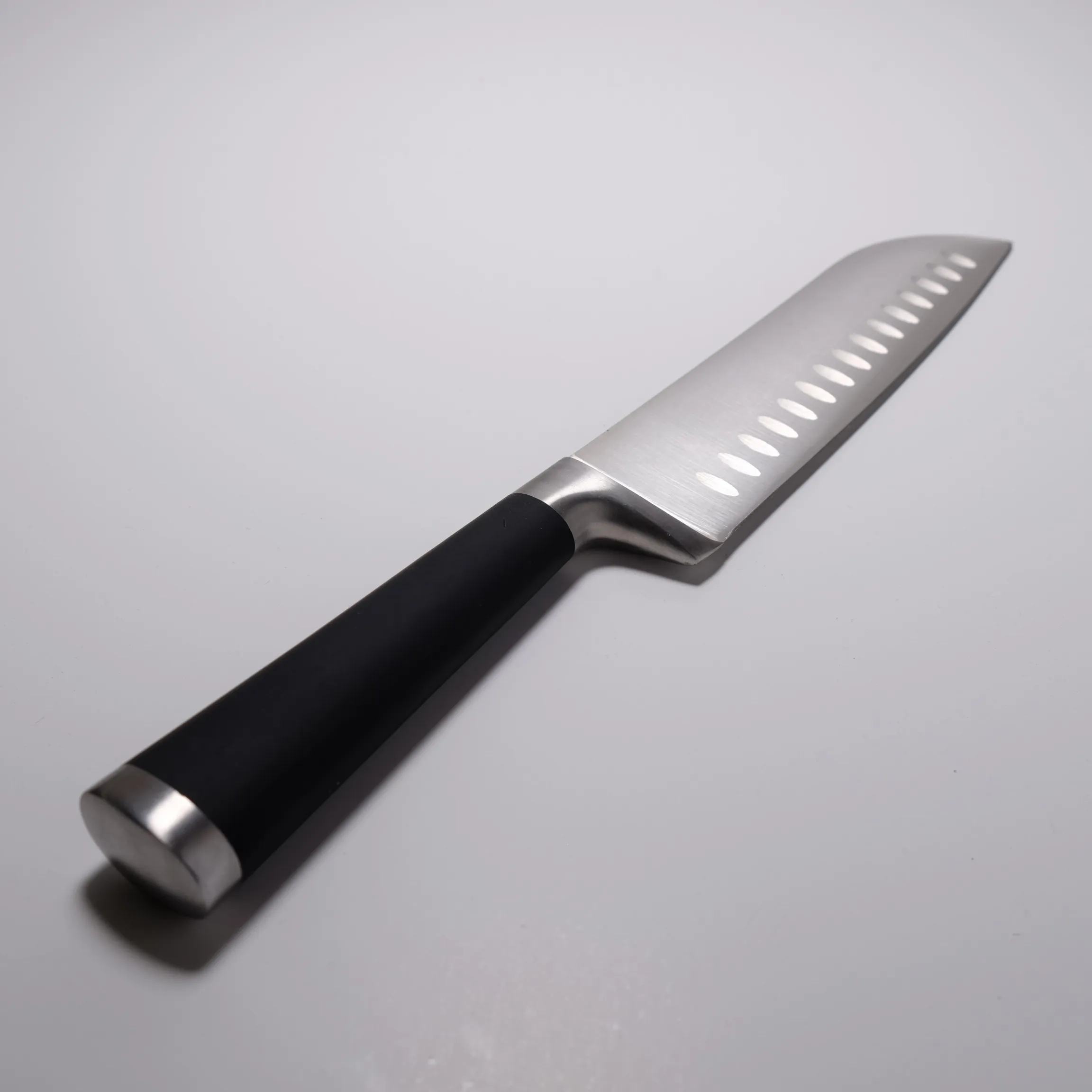 7" Santoku Knife - Black Handle
