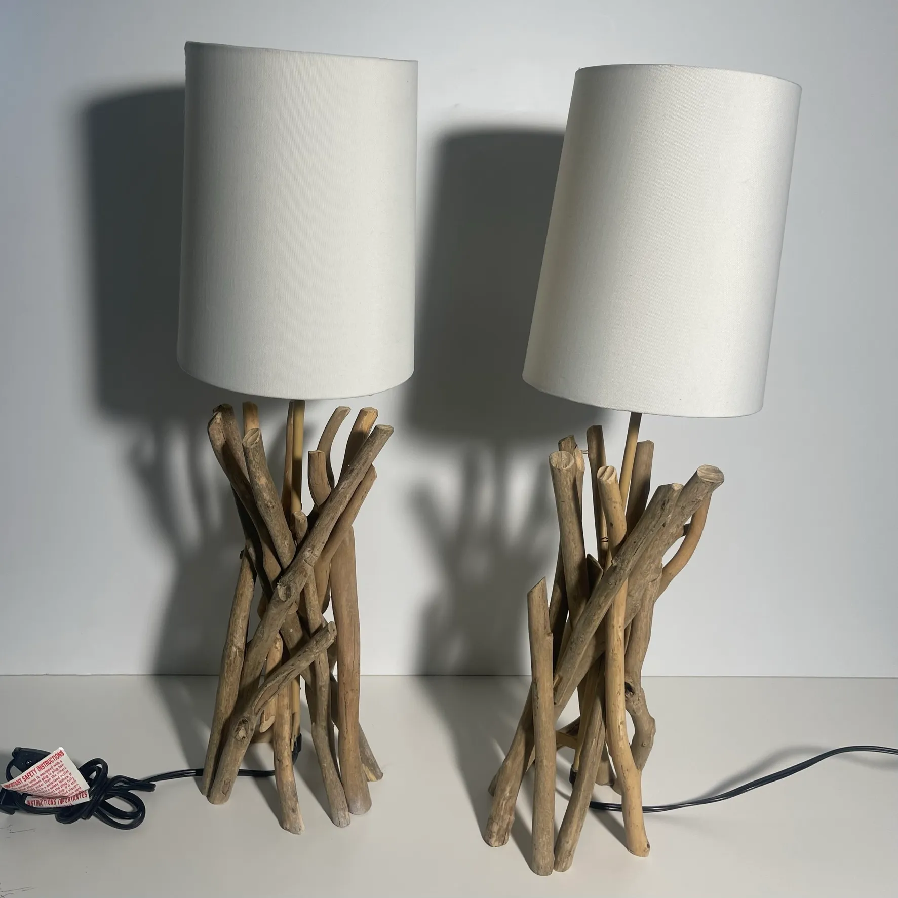 Nautical Driftwood Table Lamp